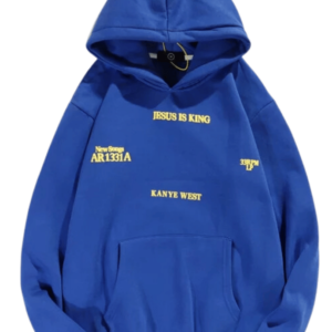 Jesus Is King Kanye West Navy Fleece Hoodie