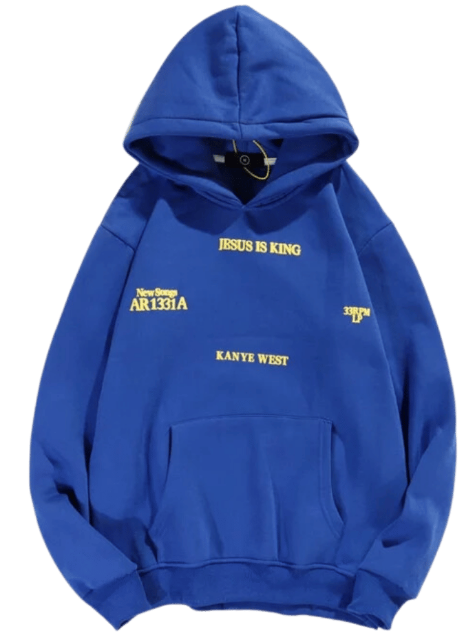 Jesus Is King Kanye West Navy Fleece