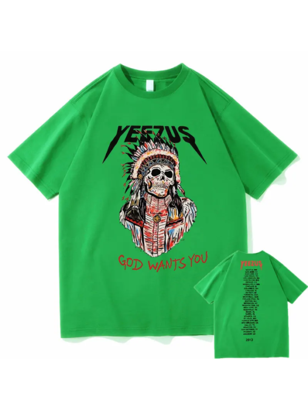 God Wants Kanye West Double Sided Logo Print