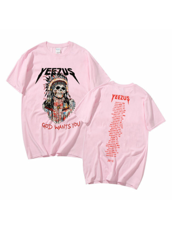 God Wants Kanye West Double Sided Logo Print