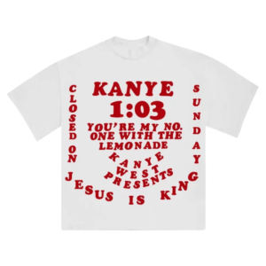 Kanye West Jesus is King White