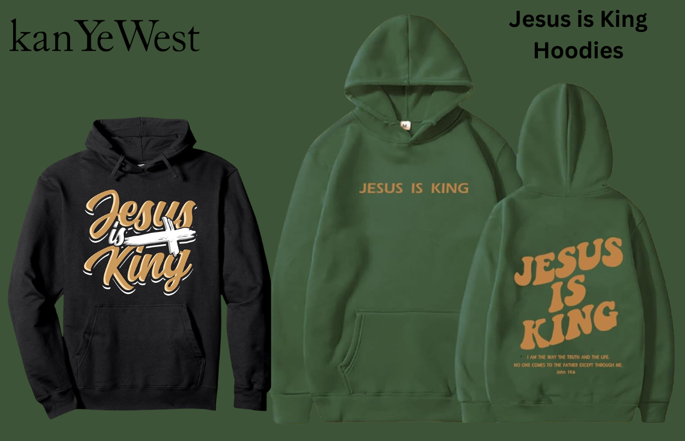 Jesus is King Hoodies