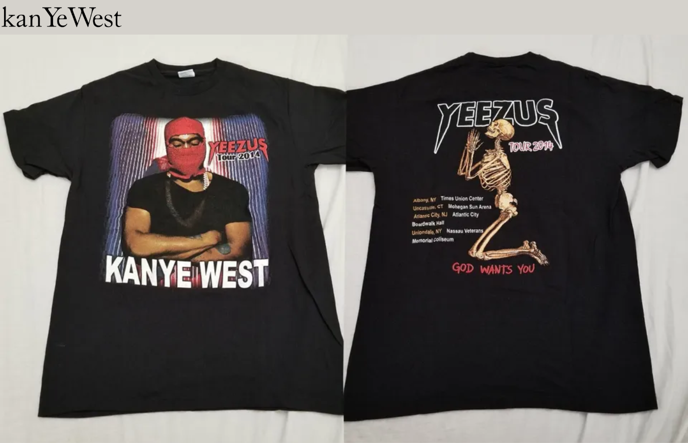 God Wants You Yeezus Shirt