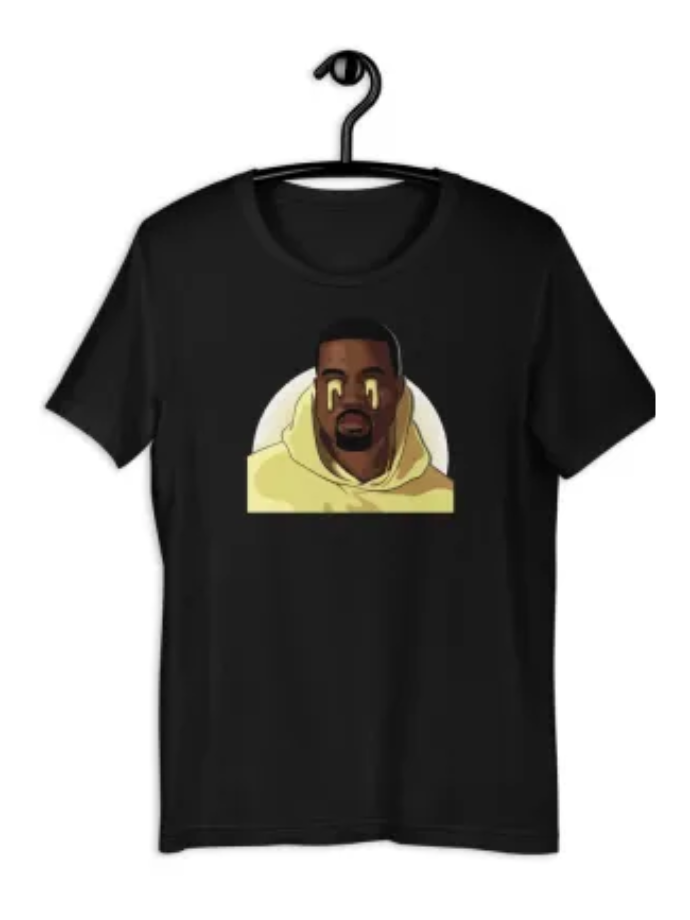 Kanye West Jesus is King Portrait T Shirt