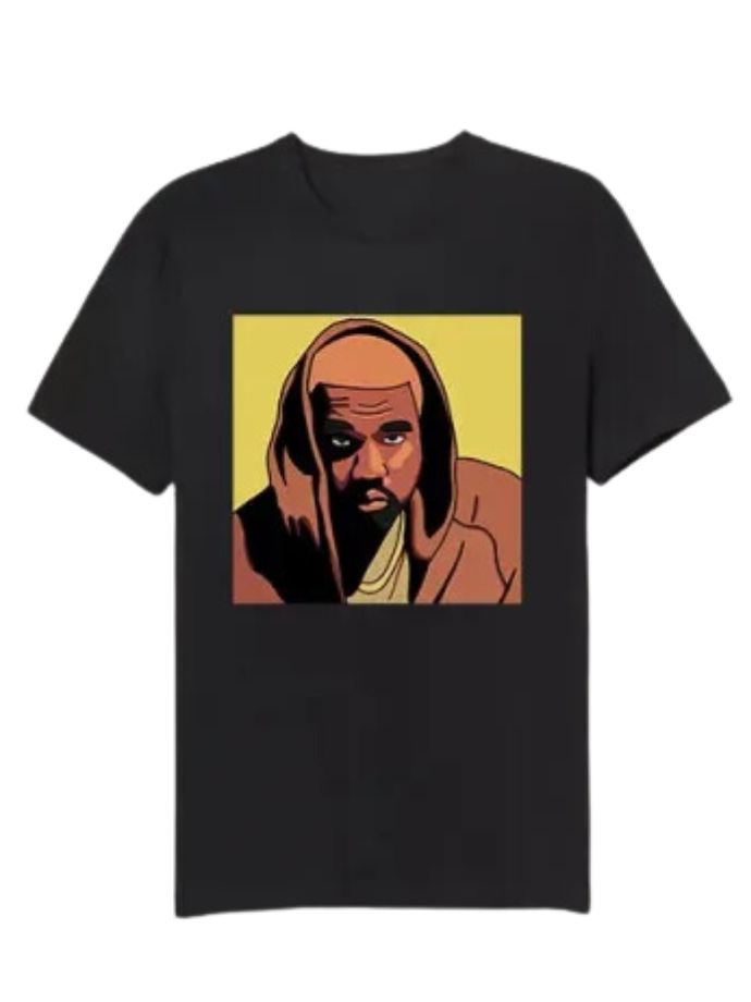 Kanye West Yellow Art Poster Tshirt