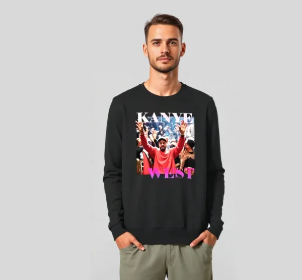 Kanye West Vintage Poster Sweatshirt Unisex