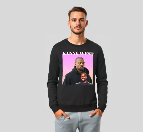 Kanye West Vintage Poster Unisex Sweatshirt