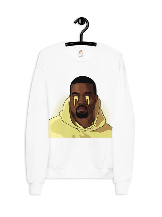 Kanye West Unisex fleece sweatshirt