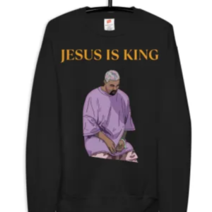 Jesus is King Kanye Unisex Fleece Sweatshirt