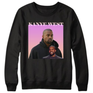 Kanye West Vintage Poster Unisex Sweatshirt