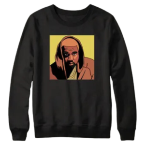 Kanye West Yellow Art Poster Sweatshirt