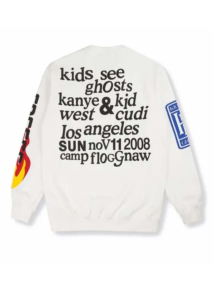 Kanye West Kids See Ghosts Printed SweatShirt